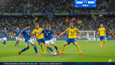 Kosovo national football team vs Sweden national football team lineups