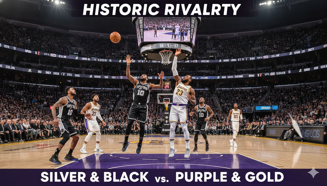 san antonio spurs vs lakers match player stats