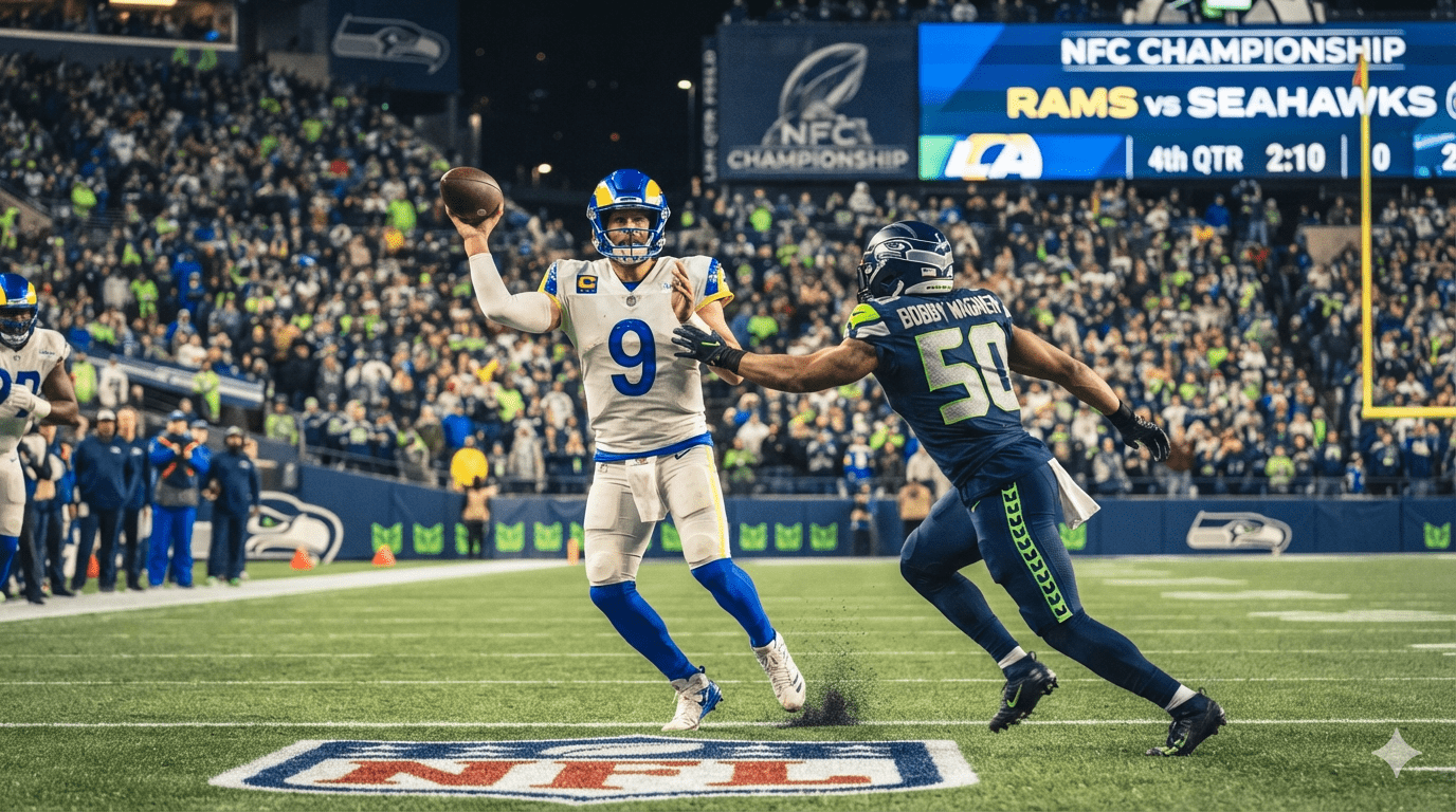los angeles rams vs seahawks match player stats