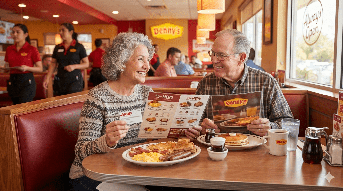 denny's senior discount