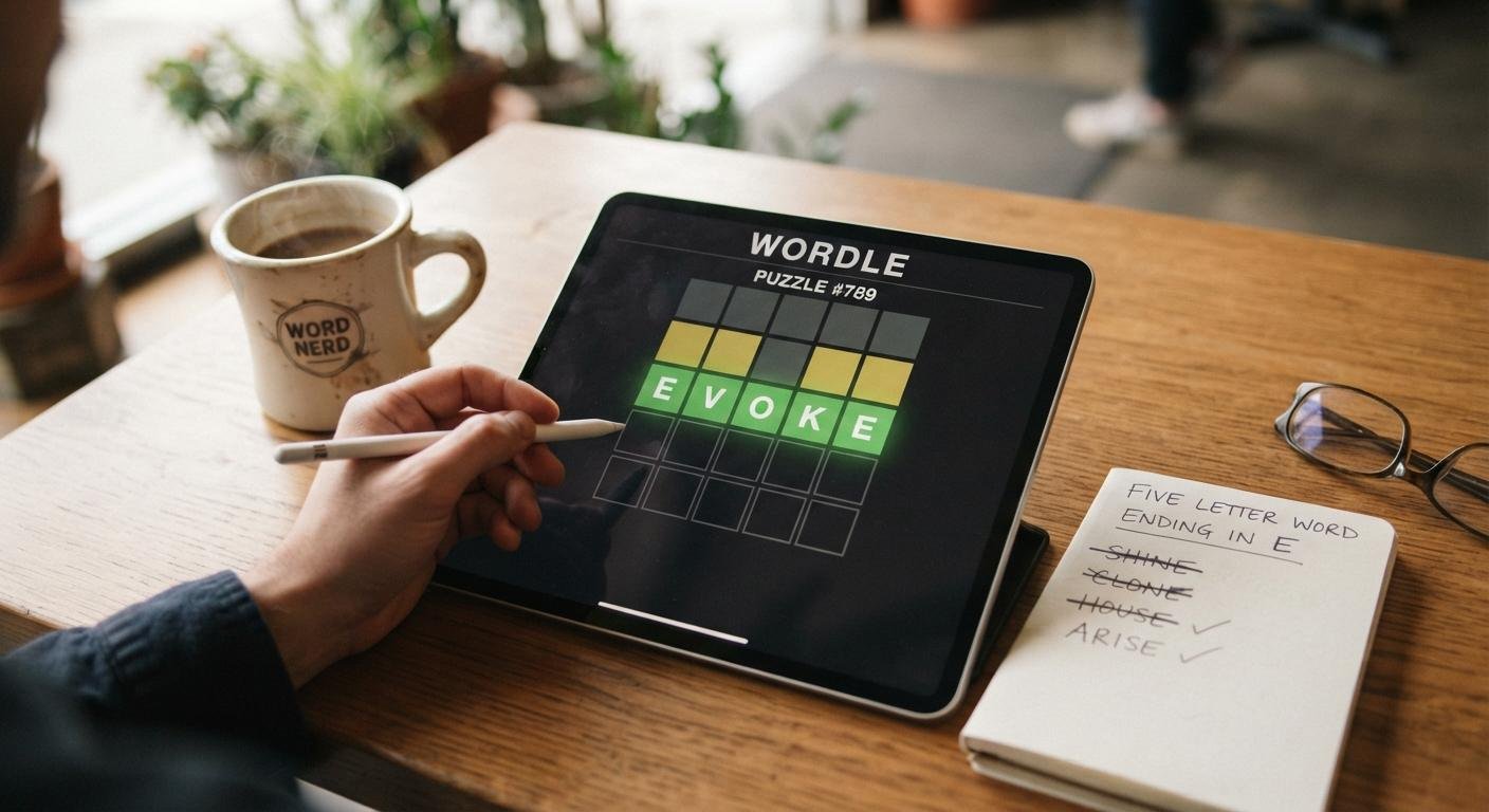 Five Letter Word Ending in E