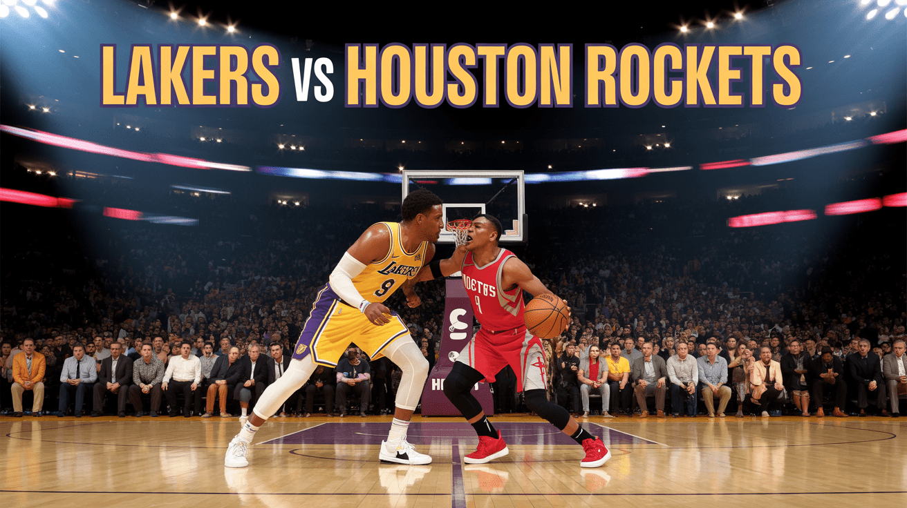 lakers vs houston rockets match player stats