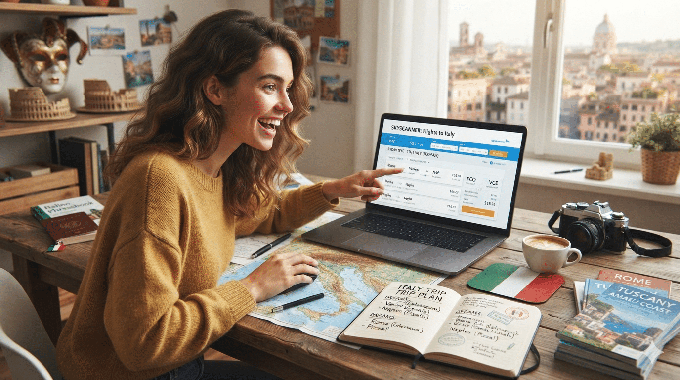 Flights to Italy